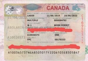 Canada Work visa